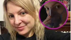 Magdalena Narożna w masce tlenowej. Fani się niepokoją