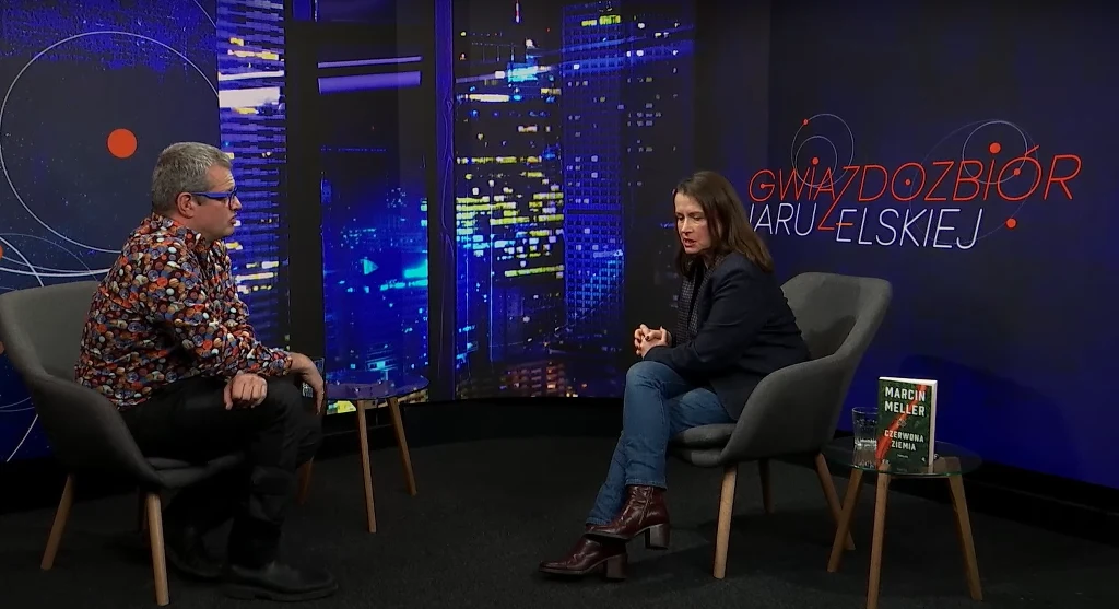 Marcin Meller u Moniki Jaruzelskiej 