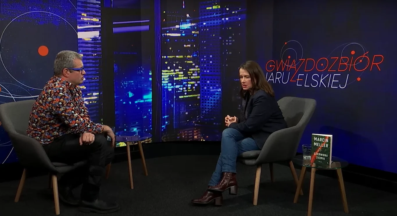 Marcin Meller u Moniki Jaruzelskiej 