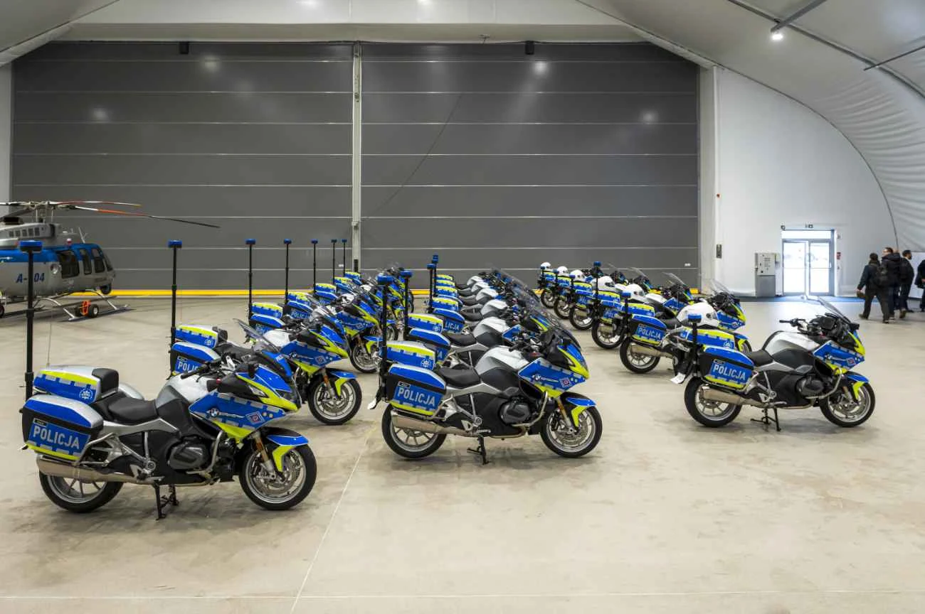 Zamówienie na 478 BMW R 1250 RT oprócz samych motocykli obejmowało również osprzęt dla funkcjonariuszy
