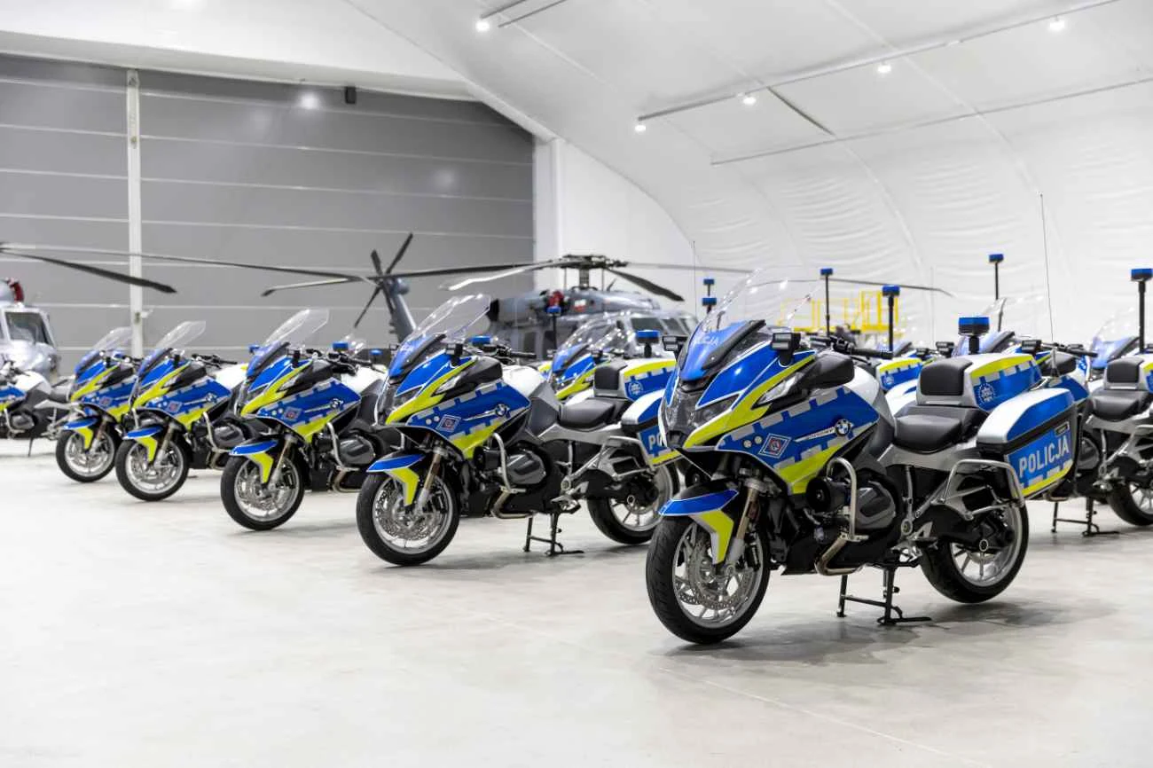 25 BMW R 1250 RT trafiło do Centrum Szkolenia Policji w Legionowie