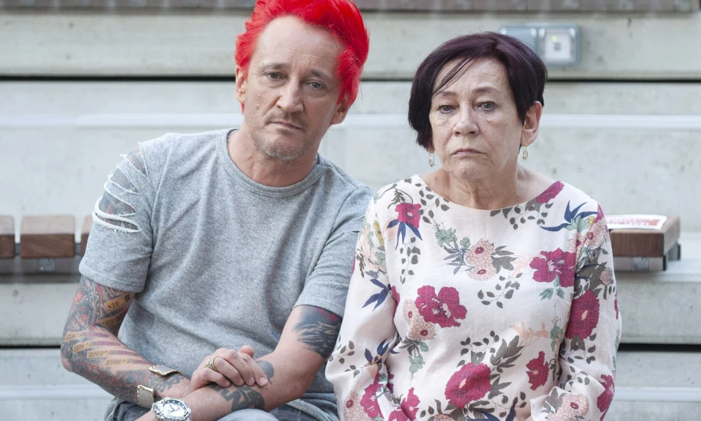 Michał Wiśniewski wraz z mamą Grażyną