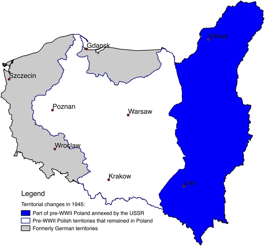 W ustalaniu granic Polski po operacji Unthinkable swoje trzy grosze próbowałyby wrzucić Niemcy, sprzeciwiający się oddania nam swoich ziem wschodnich. Ich protesty zostałyby zignorowane, choć przez lata istniałyby spory polsko-niemieckie o granice