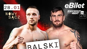 Adam Balski zmierzy się z Michalem Plesnikiem w walce wieczoru gali Knockout Boxing Night 26 w Nowym Sączu