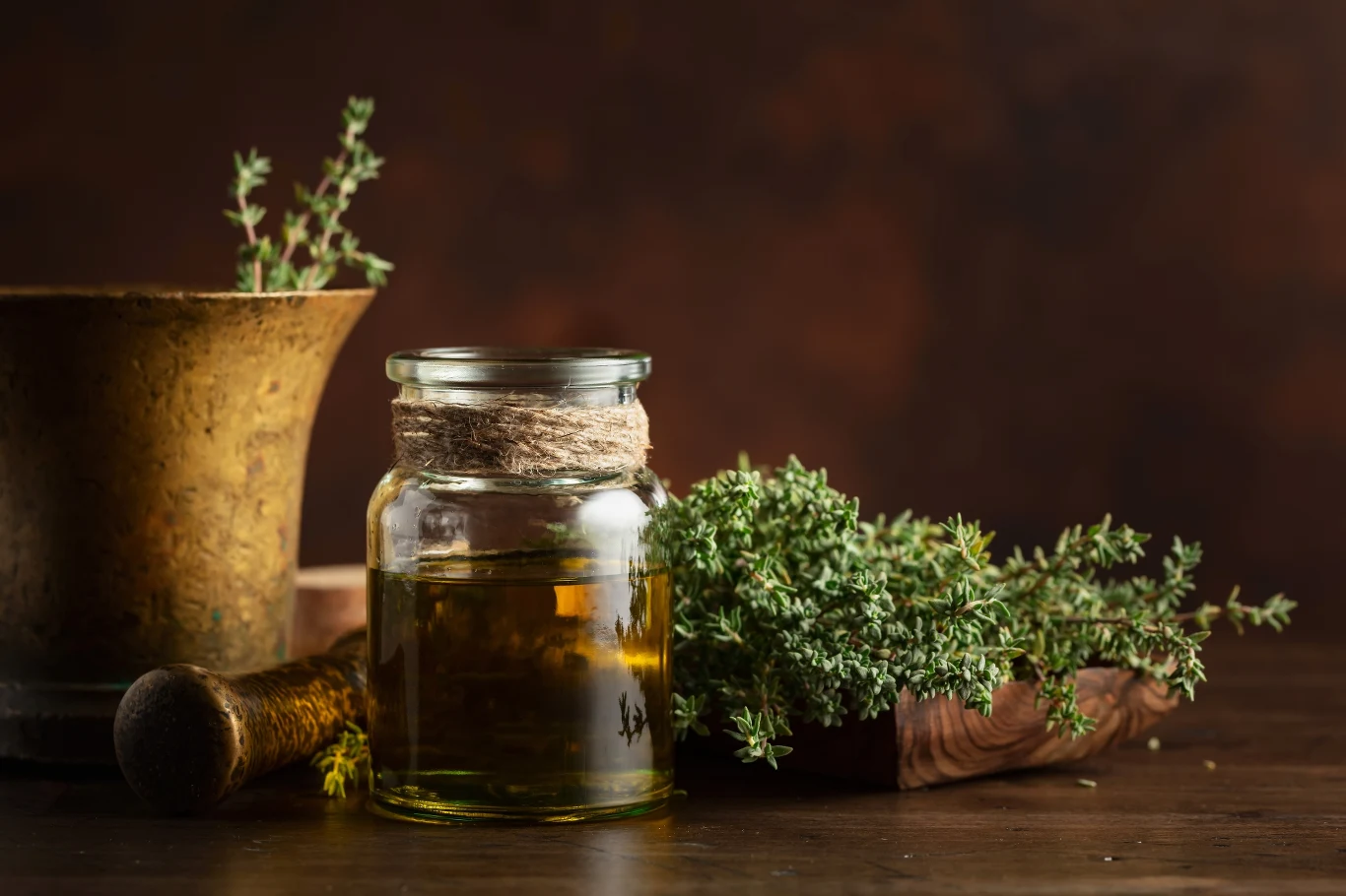 Olejek na bazie tymianku sprawdzi się w pielęgnacji oraz aromatoterapii Olejek na bazie tymianku sprawdzi się w pielęgnacji oraz aromatoterapii