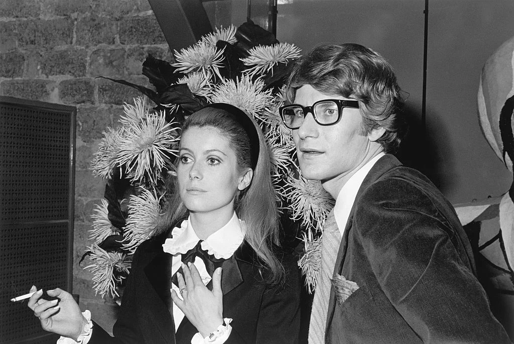 Catherine Deneuve i Yves Saint Laurent