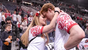 Tomasz Gębala z żoną Małgorzatą