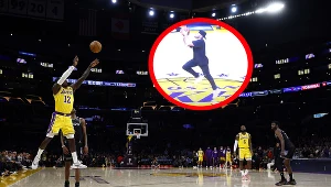 NBA. Kibic Los Angeles Lakers trafił w czasie konkursu do kosza z połowy boiska