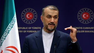 Od początku konfliktu Irańczycy nie mają dostępu do internetu. Mają dostęp do stron rządowych. Na zdjęciu szef dyplomacji Iranu Hossein Amir-Abdollahian