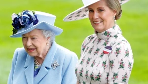 Królowa Elżbieta II i hrabina Wessex