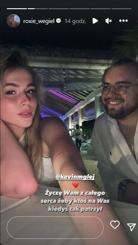 Roksana Węgiel, Kevin Mglej