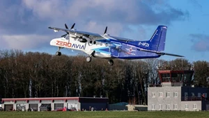 Wodorowo-elektryczny Dornier 228 ma za sobą dziewiczy 10-minutowy lot