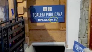 Zdjęcie publicznej toalety na Krupówkach pojawiło się w grupie Tatromaniacy na Facebooku
