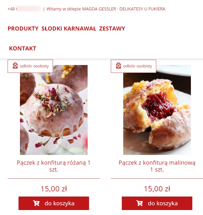 Magda Gessler poleca swoje pączki za... 15 zł za sztukę! Magda Gessler poleca swoje pączki za... 15 zł za sztukę!