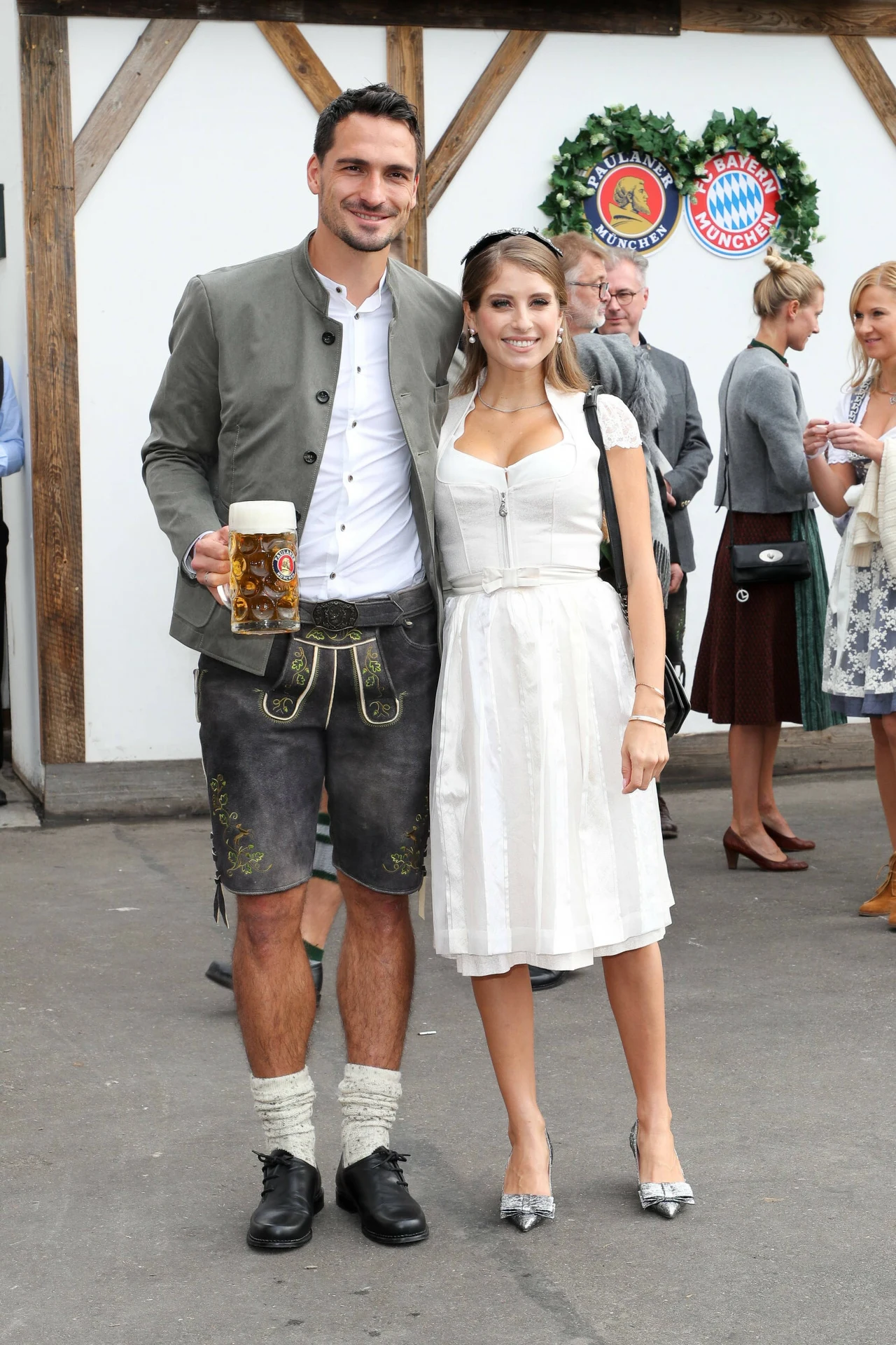 Mats Hummels i Cathy Fischer