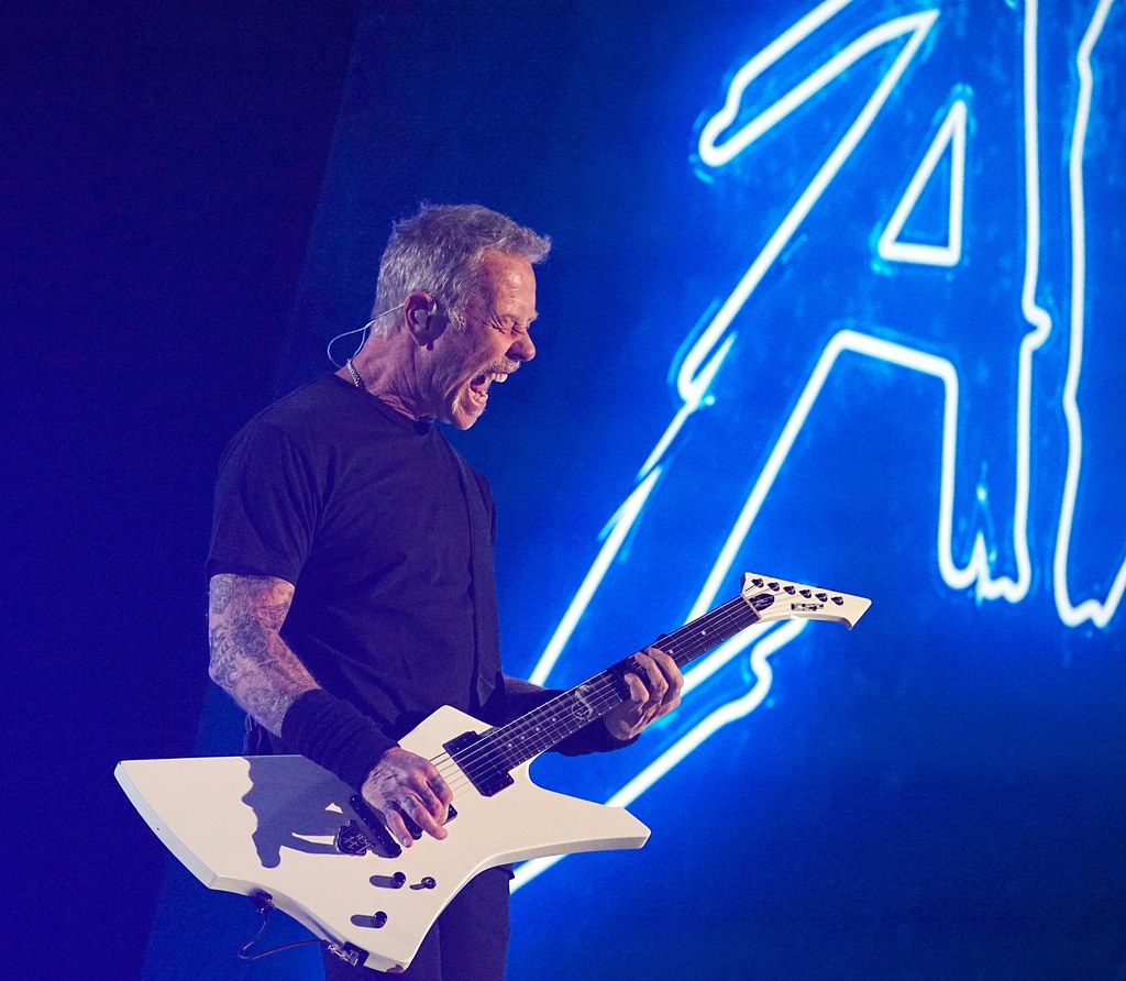 James Hetfield (Metallica) w akcji