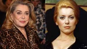 Catherine Deneuve na Paris Fashion Week
