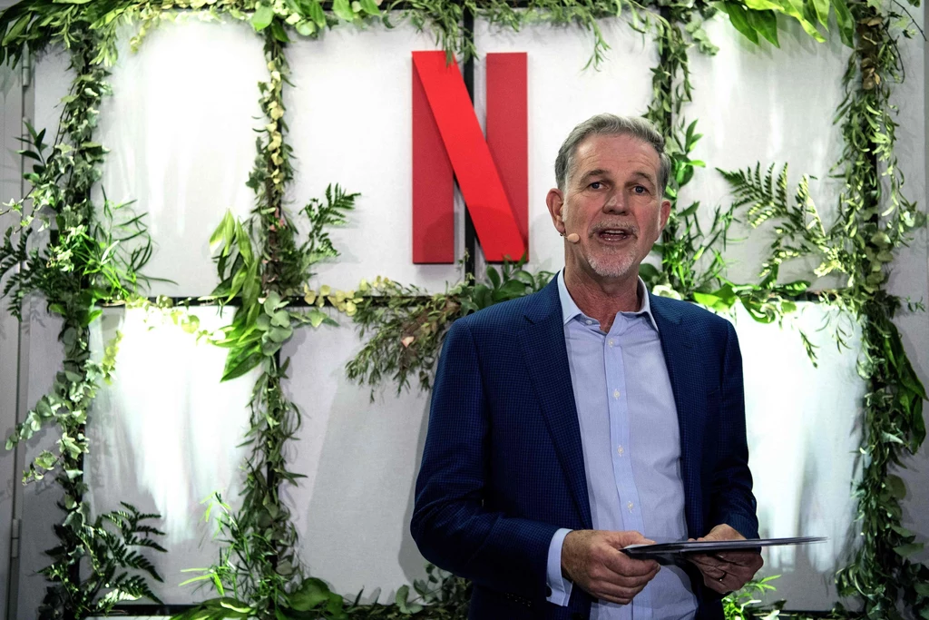 Współzałożyciel i szef Netfliksa, Reed Hastings, usuwa się w cień