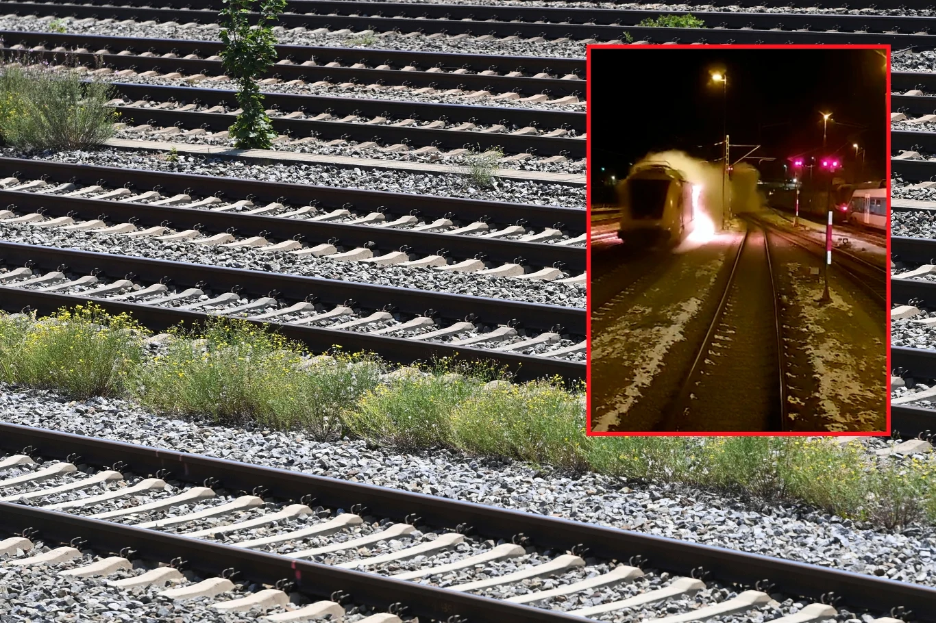 Początkowo pociąg-widmo poruszał się z dużą prędkością, jednak udało się go wyhamować Początkowo pociąg-widmo poruszał się z dużą prędkością, jednak udało się go wyhamować