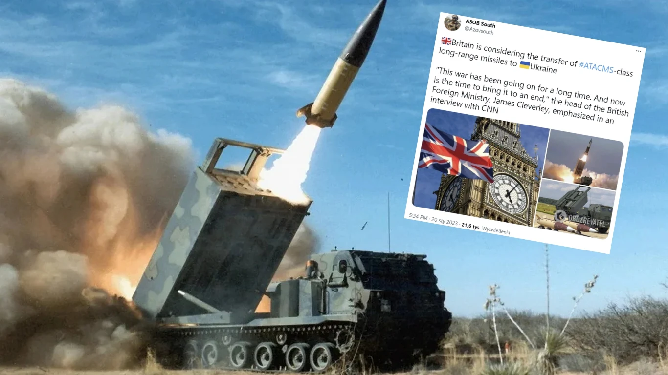 Londyn bliski wysłania na Ukrainę potężnych pocisków ATACMS Londyn bliski wysłania na Ukrainę potężnych pocisków ATACMS