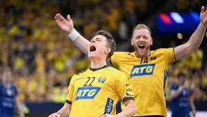 Lucas Pellas i Jim Gottfridsson triumfują podczas meczu z Islandią. Szwecja awansowała do ćwierćfinału z pierwszego miejsca w grupie!