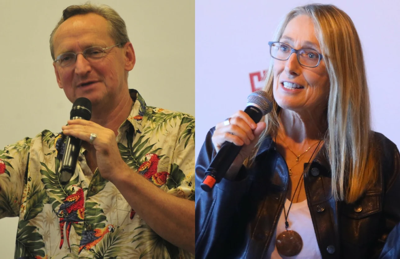 Wojciech Cejrowski i Beata Pawlikowska Wojciech Cejrowski i Beata Pawlikowska