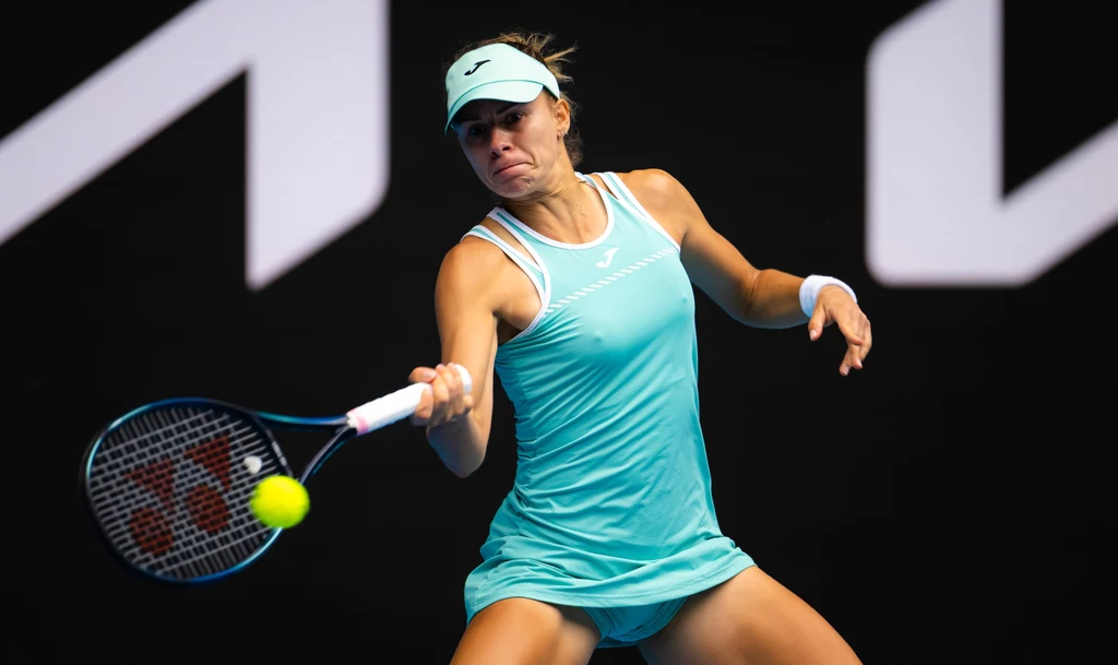 Australian Open 2023. Magda Linette w swoim trzecim singlowym meczu zagrała z Rosjanką Jekateriną Aleksandrową Australian Open 2023. Magda Linette w swoim trzecim singlowym meczu zagrała z Rosjanką Jekateriną Aleksandrową