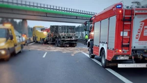 Wypadek w Lubuskiem z udziałem pojazdu armii USA