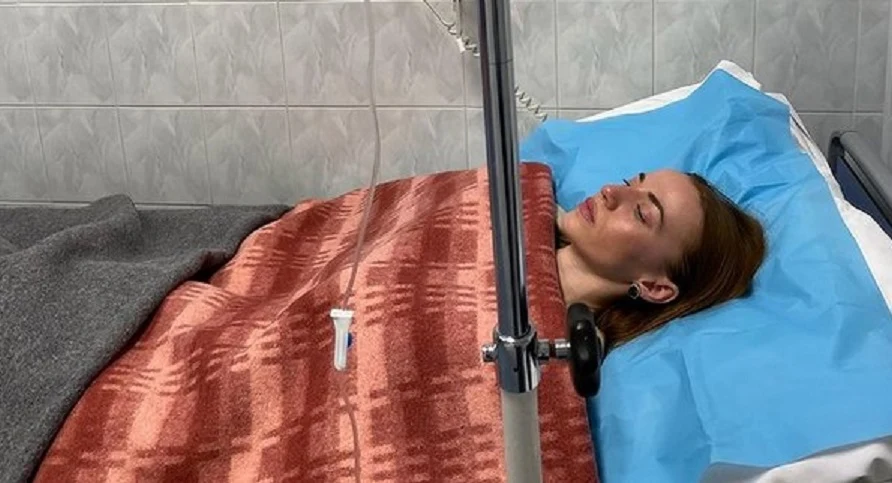 Marianna Schreiber w szpitalu Marianna Schreiber w szpitalu