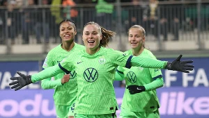 Ewa Pajor w barwach VfL Wolfsburg