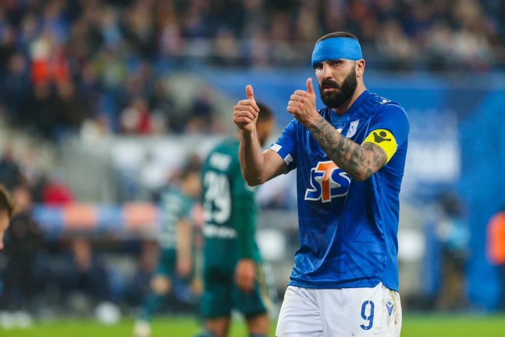 Mikael Ishak z Lecha Poznań Mikael Ishak z Lecha Poznań