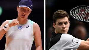 Hubert Hurkacz i Iga Świątek