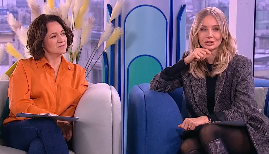 Ewa Drzyzga i Agnieszka Woźniak-Starak w "Dzień Dobry TVN" Ewa Drzyzga i Agnieszka Woźniak-Starak w "Dzień Dobry TVN"