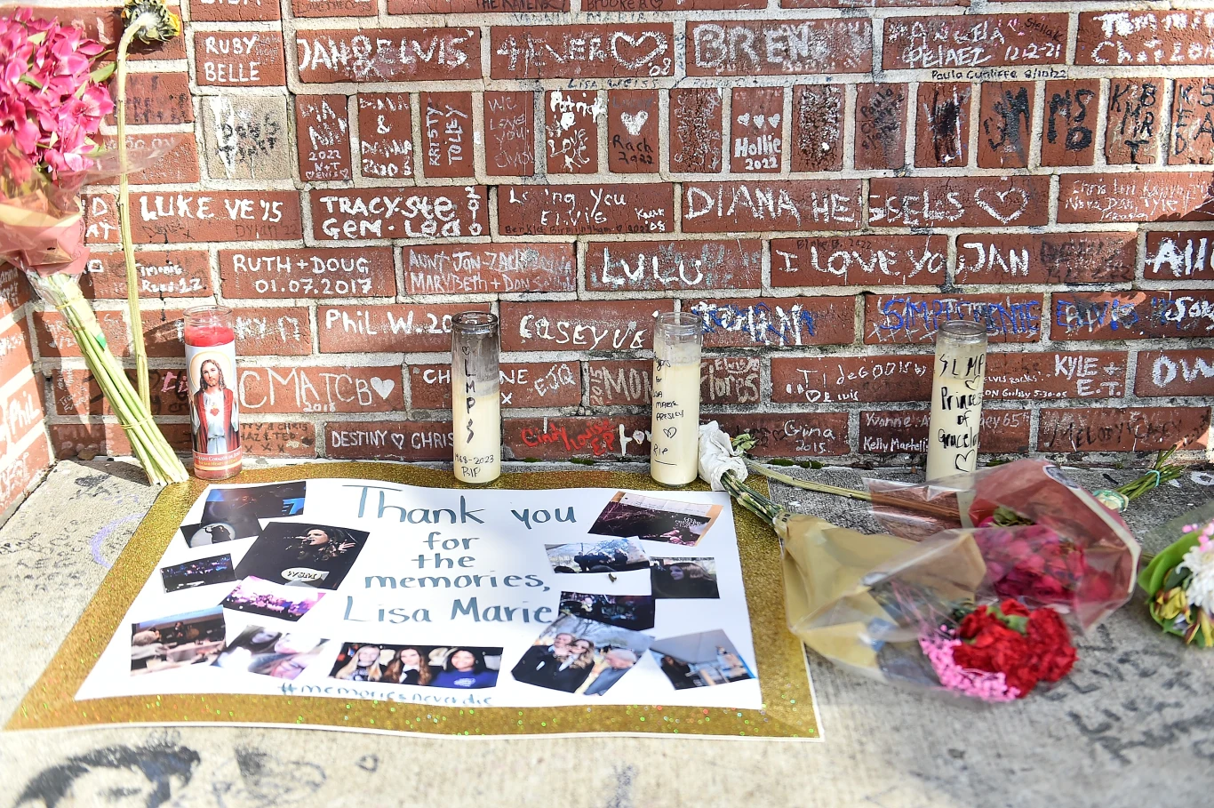 Ceremonia pogrzebowa Lisy Marie Presley