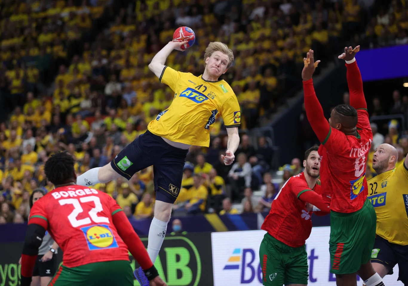 Eric Johansson raził Portugalczyków rzutami z dystansu