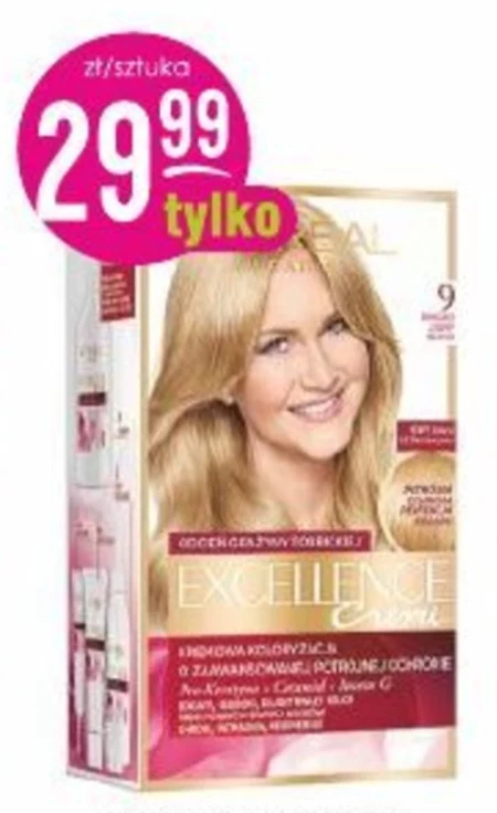L'Oréal Paris Excellence Creme Farba do włosów Blond 7