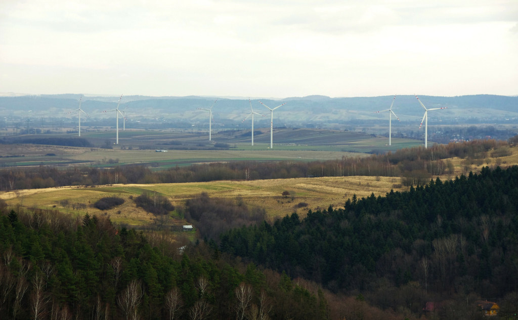 Elektrownie wiatrowe na Podkarpaciu