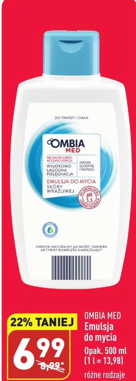 Emulsja do mycia Ombia Med