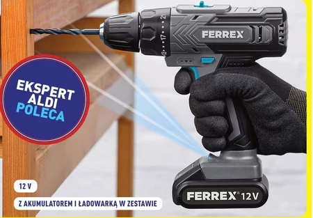Wkrętarko-wiertarka Ferrex