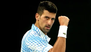 Novak Djoković podczas Australian Open 2023