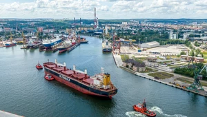 Polskie porty przeładowały w ubiegłym roku 133 mln ton ładunków. Na zdj. port w Gdańsku