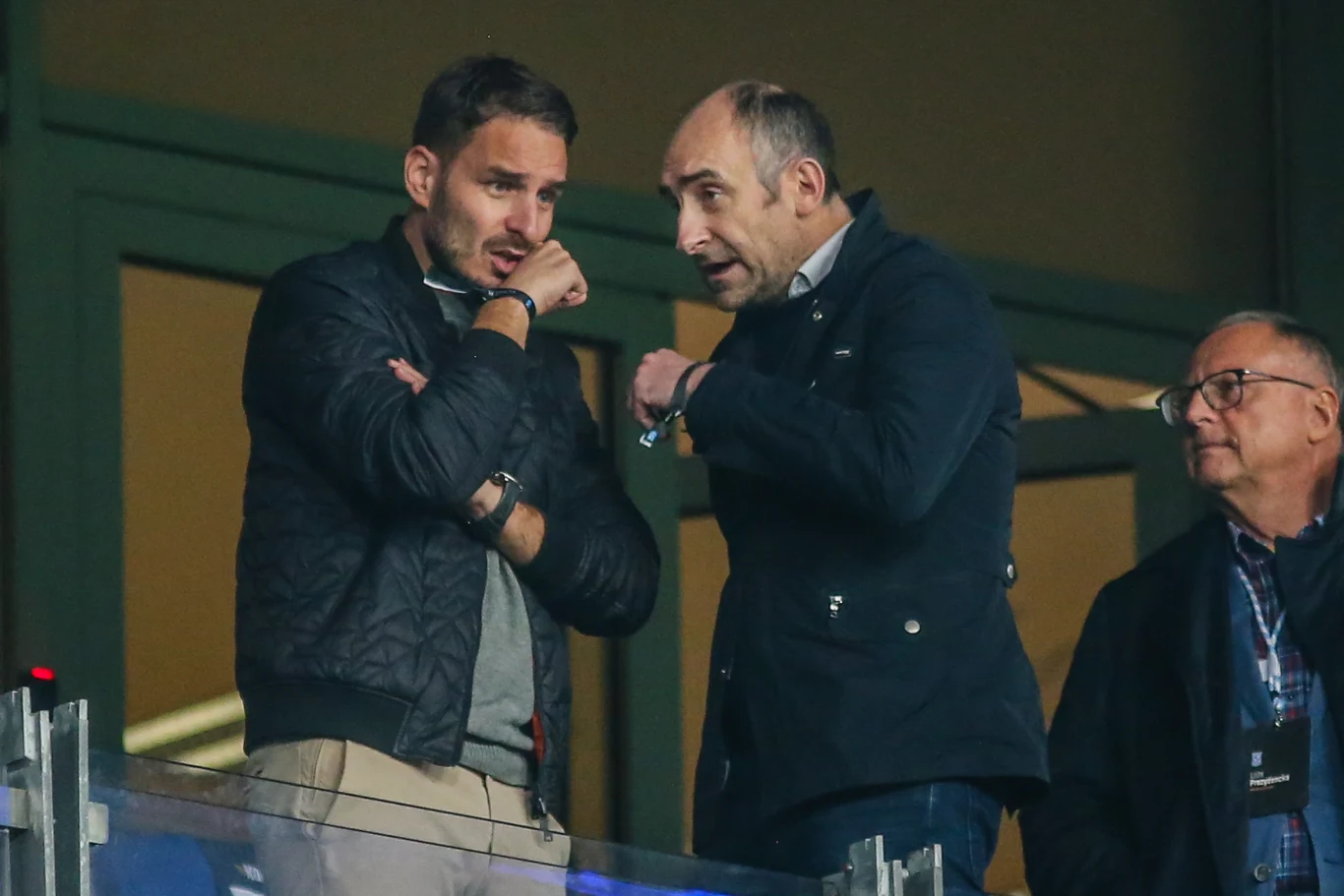 Piotr Rutkowski i Karol Klimczak - prezesi Lecha Poznań