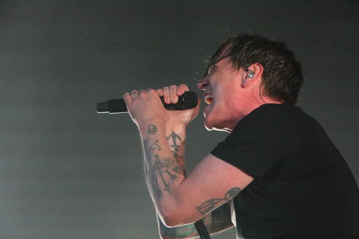 Benjamin Kowalewicz (Billy Talent) w akcji Benjamin Kowalewicz (Billy Talent) w akcji