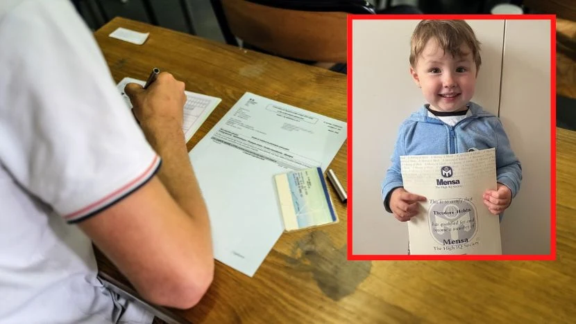 Trzylatek z Wielkiej Brytanii dołączył do MENSY Trzylatek z Wielkiej Brytanii dołączył do MENSY