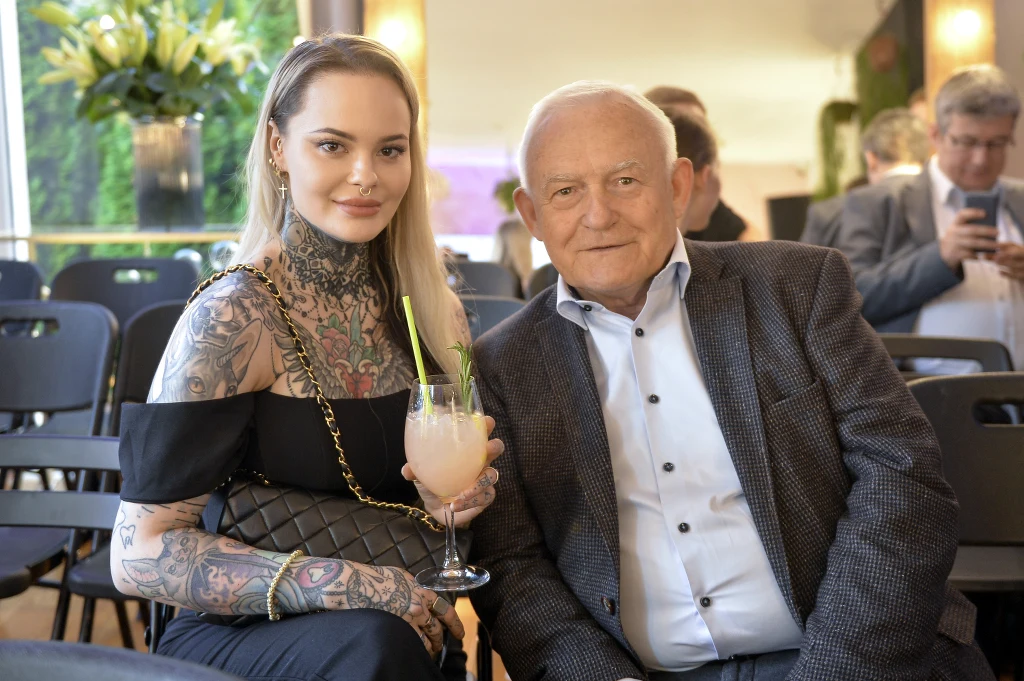 Monika Miller i Leszek Miller