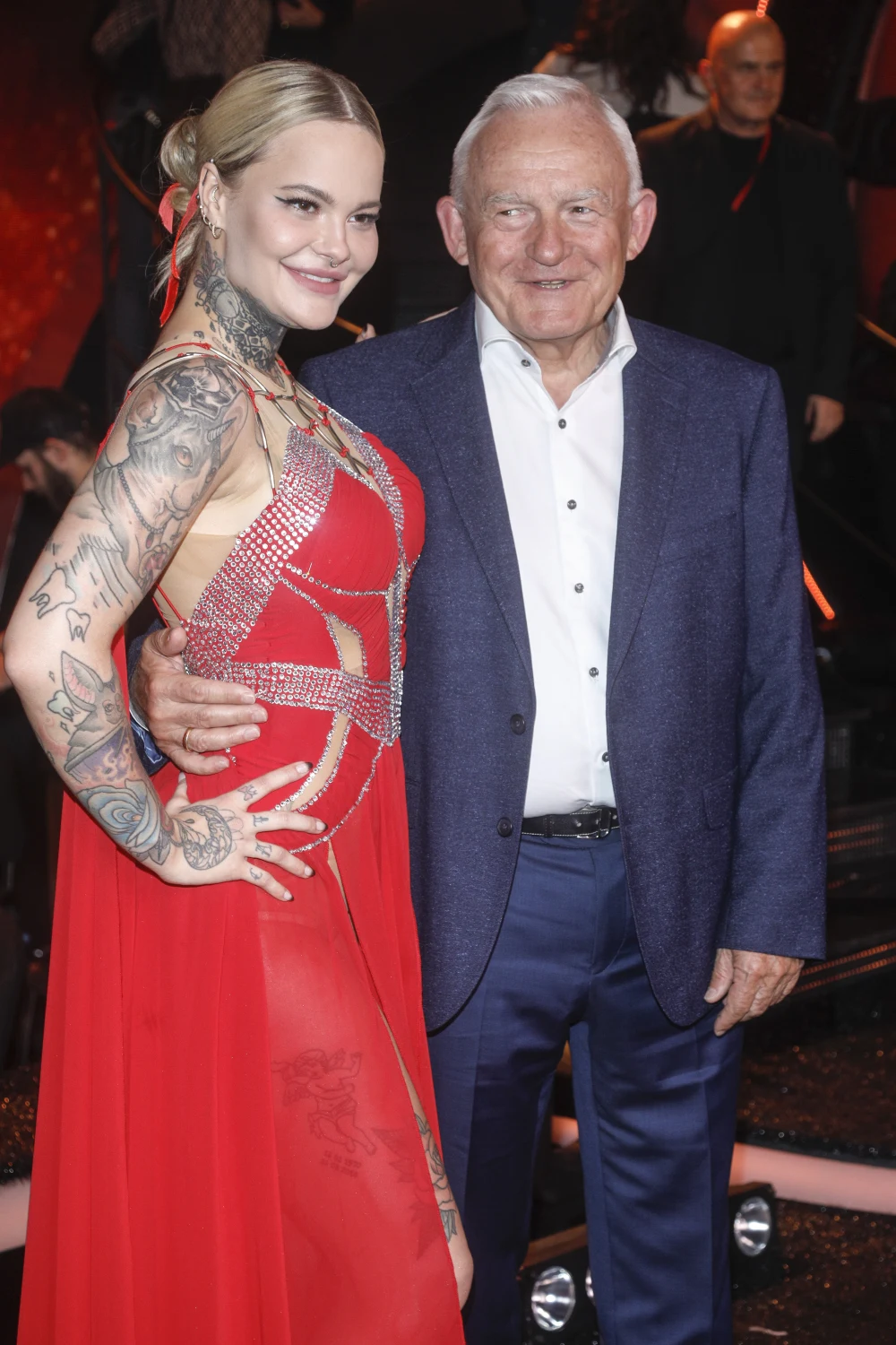 Monika Miller i Leszek Miller