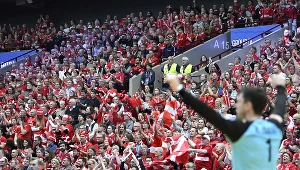 Z Kopenhagi do Malmö jest bardzo blisko. Duńscy kibice stanowili wielkie wsparcie dla reprezentacji mistrzów świata