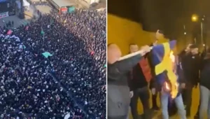 W mediach społecznościowych pojawiły się nagrania z masowych protestów w Turcji. W Stambule spalono flagę Szwecji