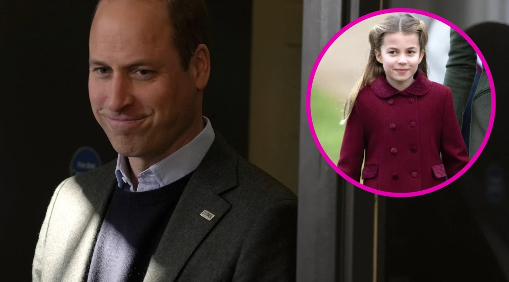 Książę William, księżniczka Charlotte