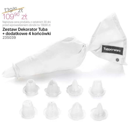 Zestaw do dekorowania ciast Tupperware